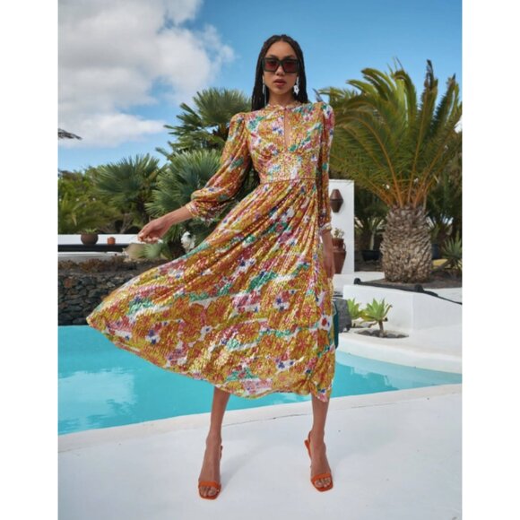 NWT CeliaB PERLA dress